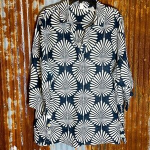 joie 100% linen tunic top